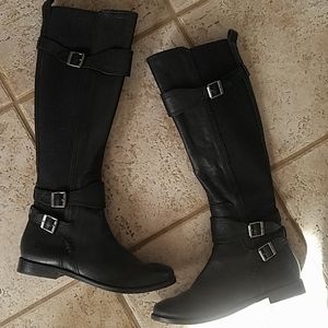 Frye tall black boots